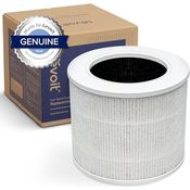 Levoit Luftreiniger Standard Ersatzfilter 3-in-1 HEPA, hocheffiziente Aktivkohle, weiß, geeignet für Core Mini
