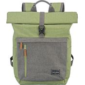 travelite BASICS Rollup Rucksack, Freizeitrucksack mit gepolstertem Laptopfach bis 15,6 Zoll, atmungsaktive Rückwand, viele Trendfarben verfügbar
