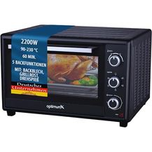 Bild für OptimumX Minibackofen 60 Liter XXL mit Umluft