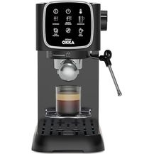 Bild für Arzum Okka OK0034-0500 Espressomaschine mit Siebträger Chrom mit Milchaufschäumdüse