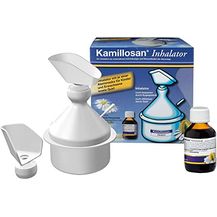 Bild für Kamillosan Konzentrat 100 ml + Inhalator: Arzneimittel mit Kamille zur Inhalation bei gereizten Atemwegen