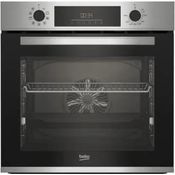 Beko Einbaubackofen BBIM12300XCE, 72l 60cm edelstahl, Elektroherd mit A+ Energieeffizienzklasse