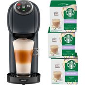 NESCAFÉ® Dolce Gusto® Kapselmaschine KP340B Genio S Plus, Espresso-Boost, inkl. 3 Pakete Nescafé Dolce Gusto White Mocha, schwarz