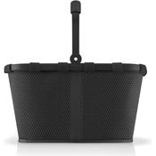 REISENTHEL® Einkaufskorb Carrybag mesh black BK7082, stabiler Aluminiumrahmen, 22 l Volumen, Innentasche mit Reißverschluss, zusammenlegbar