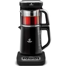 Bild für Karaca Caysever Robotea Pro 4 in 1 sprechender automatischer Teekocher Wasserkocher und Filterkaffeemaschine 2500W Chrome