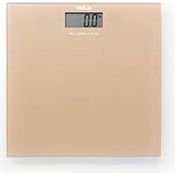 Excelsa Spa Elektrische Personenwaage, 30 x 30 cm, Creme