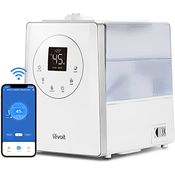 Levoit LV600S, Smart 6L Top-Fill Warmer/Kalter Nebel mit Alexa/APP Steuerung, Schlafmodus, Timer 1-12Std. , Humidifier mit Aromatherapie für Schlafzimmer, Kinderzimmer, Pflanzen bis 40–70 m²