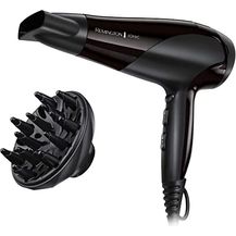 Bild für Remington Haartrockner Ionen (2200W, Ionenpflege-Keramik-Ring: schonendes Styling & gleichmäßige Wärmeverteilung, 3 Heiz- & 2 separate Gebläsestufen + Abkühlstufe, 2 Aufsätze)
