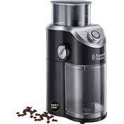 Russell Hobbs Kaffeemühle [Elektrisch mit Scheibenmahlwerk] Classics (variable Mahlgradeinstellungen pulverfein bis grob für Kaffeebohnen, Nüsse, Gewürze, Getreide, 100 g Fassungsvermögen) 23120-56