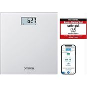 OMRON HN300T2 Intelli IT – smarte, digitale Personenwaage für zu Hause mit Bluetooth-Anbindung an Smartphone-App