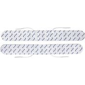 Axion Elektrodenpads 33x4cm, selbstklebende TENS EMS Elektroden für Rücken, 2mm Stecker, 2 Stück