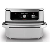 NINJA Heißluftfritteuse AF500EUWH Foodi FlexDrawer - 10,4 l Fassungsvermögen, Max Crisp Technologie, PTFE Antihaftbeschichtung, weiss