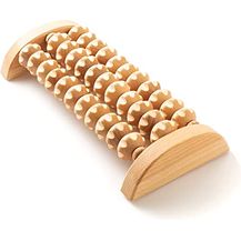 Bild für Tuuli Accessories Massage Massagerolle Massageroller Massagegerät Fuß Fußmassagegerät Fußroller Fußmassage aus Holz 26x12 cm