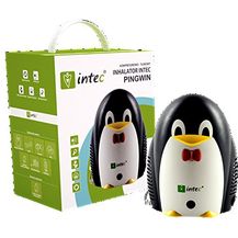 Bild für Intec Pinguin Inhaliergerät Inhalator Inhalationsgerät Therapie Vernebler Inhalation Kinder Ewrachsene Schnuller