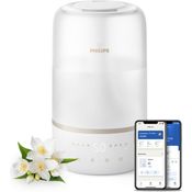 Philips Luftbefeuchter HU1510 1000 Series, ultraschall, mit Aroma-Diffusor, Stimmungslicht, App verbunden