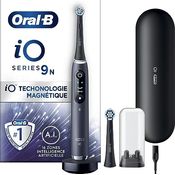 Oral-B iO 9N Elektrische Zahnbürste, Bluetooth, 2 Bürsten, 1 Reiseetui, Ladegerät