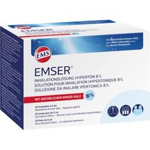 Bild für Emser Inhalationslösung hyperton 8%: Lösung mit Natürlichem Emser Salz zum Inhalieren mit Verneblergeräten bei Mukoviszidose und Bronchiektasen
