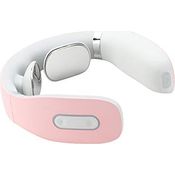 Hi5 K3 Nackenmassagegerät Niederfrequenz-Impuls Tragbar Nacken- und Schulter Entspannung Drahtlos mit Wärmefunktion-Rosa