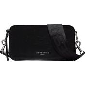 "Liebeskind Berlin Umhängetasche CLARICE NATURAL SHEEP Clarice, Zertifiziert nach Leather Working Group, Schwarz"