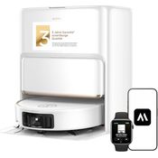 MOVA Z60 Ultra Roller Complete, Saugroboter mit 28.000 Pa Saugkraft, Warmwasser-Wischsystem und App-Steuerung