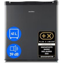 Bild für MEDION mini Kühlschrank (mit Eisfach, 41 Liter Nutzinhalt, klein, höhenverstellbare Füße, für Getränke Speisen Eis, wechselbarer Türanschlag, MD37724)