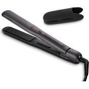 MEDION LIFE® HS1 Glätteisen, Keramik-Turmalin-Platten, 5 Hitzestufen (165-210°C), Ionen-Technologie, Display, Abschaltautomatik, schwarz