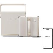 Dreame Fensterputzroboter C1 Station, intelligente KI-Routenplanung, 5.500 Pa Saugkraft, Dual-Spray-Technologie, mobile All-in-One-Station