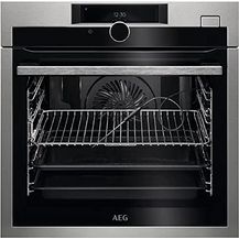 Bild für AEG Einbau-Dampfbackofen 70 Liter Temperatursensor Koch-Assistent 60 cm BSE988330M