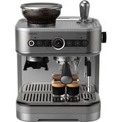 Philips Espressomaschine PSA3218/01 Barista Brew, halbautomatisch, 250-g-Bohnenbehälter, Edelstahl, Silber
