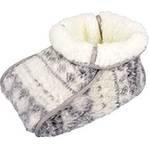 Bild für Lammflor Fußwärmer Fußsack Wärme Pantoffel Sohlenwärmer Handwärmer Wärmekissen