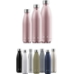 Das Original New Edition Edelstahl Trinkflasche – Kohlensäure geeignet 18 Stunden heiß, 24 Stunden kalt, 1l, roségold