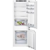 Siemens KI77SXFE0 iQ500 Einbau-Kühl-Gefrier-Kombination, Flachscharnier, 157,8 x 55,8 cm, 169 L Kühlen + 62 L Gefrieren, hyperFresh Plus, LED-Licht, superCooling-Funktion