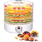 Camry CR6659 Lebensmitteltrockner, 550W, Dörrautomat mit großflächiger Trocknung und LCD-Display