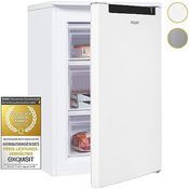 Exquisit Gefrierschrank GS581-040C weiss | Tiefkühlschrank klein 87 l Nutzinhalt | 4 Sterne Gefrieren | Gefrierschrank klein | 55 cm Breite