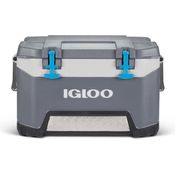 Igloo Bmx 52 passive Kühlbox, 49 Liter, 66 x 41 x 40 cm, grau, blau