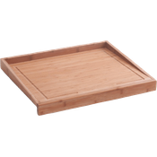 Zeller 25320 Back--Tranchierbrett, Bamboo, 50 x 40 x 4,5 cm