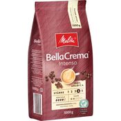Melitta Ganze Kaffeebohnen, 100 % Arabica, starkes Aroma, intensiver Geschmack, Stärke 4, BellaCrema Intenso, 1 kg