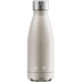 Das Original New Edition Edelstahl Trinkflasche – Kohlensäure geeignet 18 Stunden heiß, 24 Stunden kalt, 0,35l, champagne