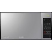 Samsung ME83X Mikrowelle, Standgerät, 23 Liter Garraum, 800 Watt, Gewichtsautomatik, Tonsignal, Auftauen, silber