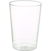 Bild für PAPSTAR Kunststoff-Trinkbecher PP, 0,2 l, transluzent aus Polypropylen, Durchmesser: 68 mm, Höhe: 98 mm, mit Füllstrich, unzerbrechlich, als Mehrwegbecher einsetzbar beinhaltet: 40 Stück (16135)
