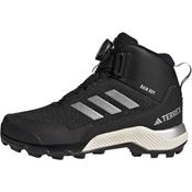 adidas TERREX WINTER MID BOA RAIN.RDY, Wasserdichter Wanderschuh mit COLD.RDY Technologie und PrimaLoft® Isolation für Kinder, schwarz