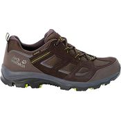 Jack Wolfskin VOJO 3 TEXAPORE LOW M, Wanderschuh aus Leder und Textil mit griffiger Gummisohle, anthrazit