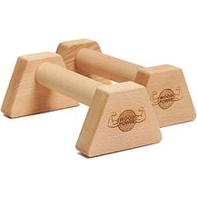 Bild für WOODPOWER® PowerBars Holz-Parallettes gelenkschonende Liegestützgriffe, Handstand-Barren & Minibarren, rutschfest für Indoor & Outdoor für Calisthenics, Körpergewichtstraining & Yoga-Classic (2 Stück)