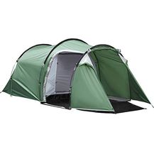 Bild für Outsunny Campingzelt für 2-3 Personen stabil wasserdicht Familienzelt mit Seitentür Fenster Packtasche