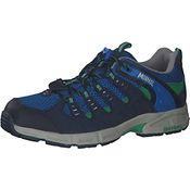 Meindl Respond Junior, Trekkingschuh mit Clima-Futter und AIR-ACTIVE® Best-Fit-Fußbett, MARINE/GRÜN
