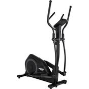 Miweba Sports Crosstrainer MC500 Stepper | 7 kg Schwungmasse - Bis 120 kg - Ergometer für Zuhause - Heimtrainer - Ellipsentrainer leise - LCD Monitor - Hometrainer mit Sitz - Fitness Fahrrad (Schwarz)