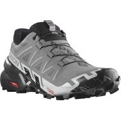 Salomon Speedcross 6 Trail Schuhe Herren, Laufschuhe für weiche und nasse Untergründe, robustes Mesh-Obermaterial, Schnellschnürung, OrthoLite Einlegesohle