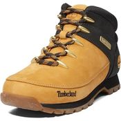 Timberland Euro Sprint Hiker, Herren Wanderschuhe mit trittsicherer Gummisohle und nachhaltigem Obermaterial, Schwarz, Größe 45