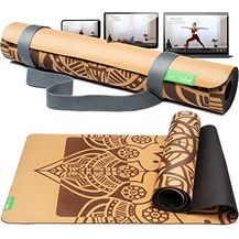 Bild für BACKLAxx® Yogamatte Kork mit Naturkautschuk