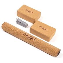 Bild für Myga Kork-Yoga-Set mit Yogamatte